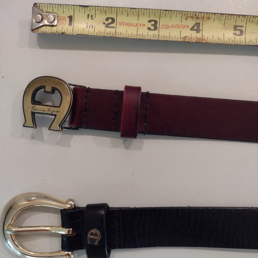 Etienne Aigner Belts (2)